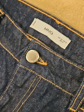 Ming Dark Blue Denim Jeans with Contrast Stitching